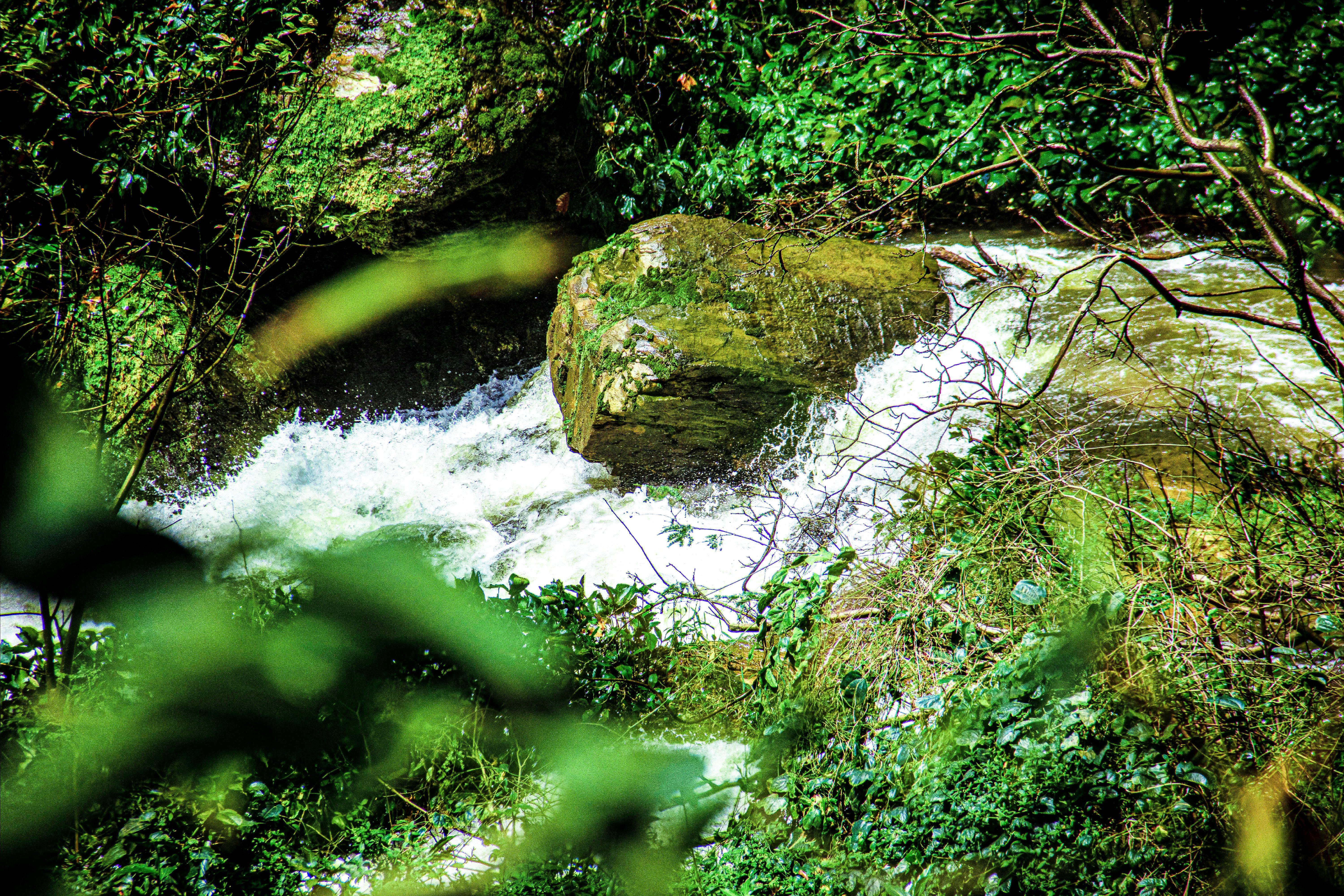 Wli Waterfall - Aerial View